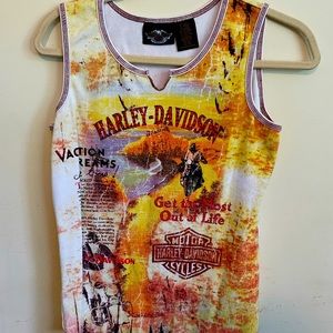Harley Davidson tank